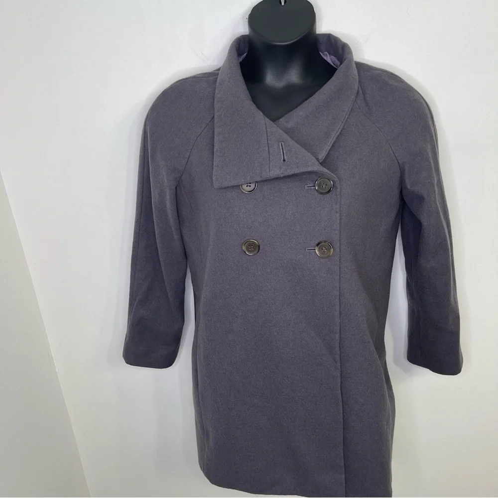 J.Crew Double-Breasted Wool Coat in Size 8